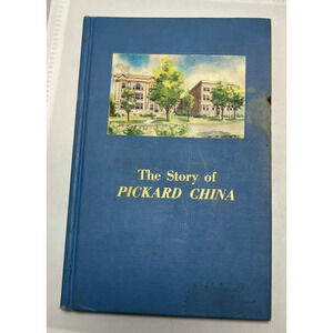 1st Edition The Story Of Pickard China Porcelain By Platt 1970